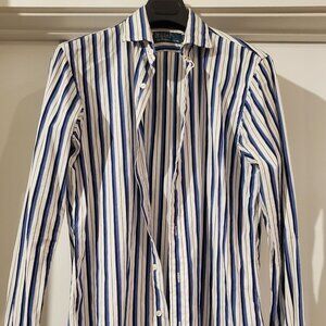 Polo Ralph Lauren Stripe Button Down Shirt Sz Small